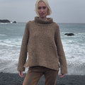 JANA Sweater Pattern Kit in DONEGAL TWEED+ by LANGYARNS | Punto 77-015