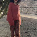 PACHAMAMA Top-down Sweater Pattern Kit in HONOR by WOOLADDICTS | WOOLADDICTS #13-016