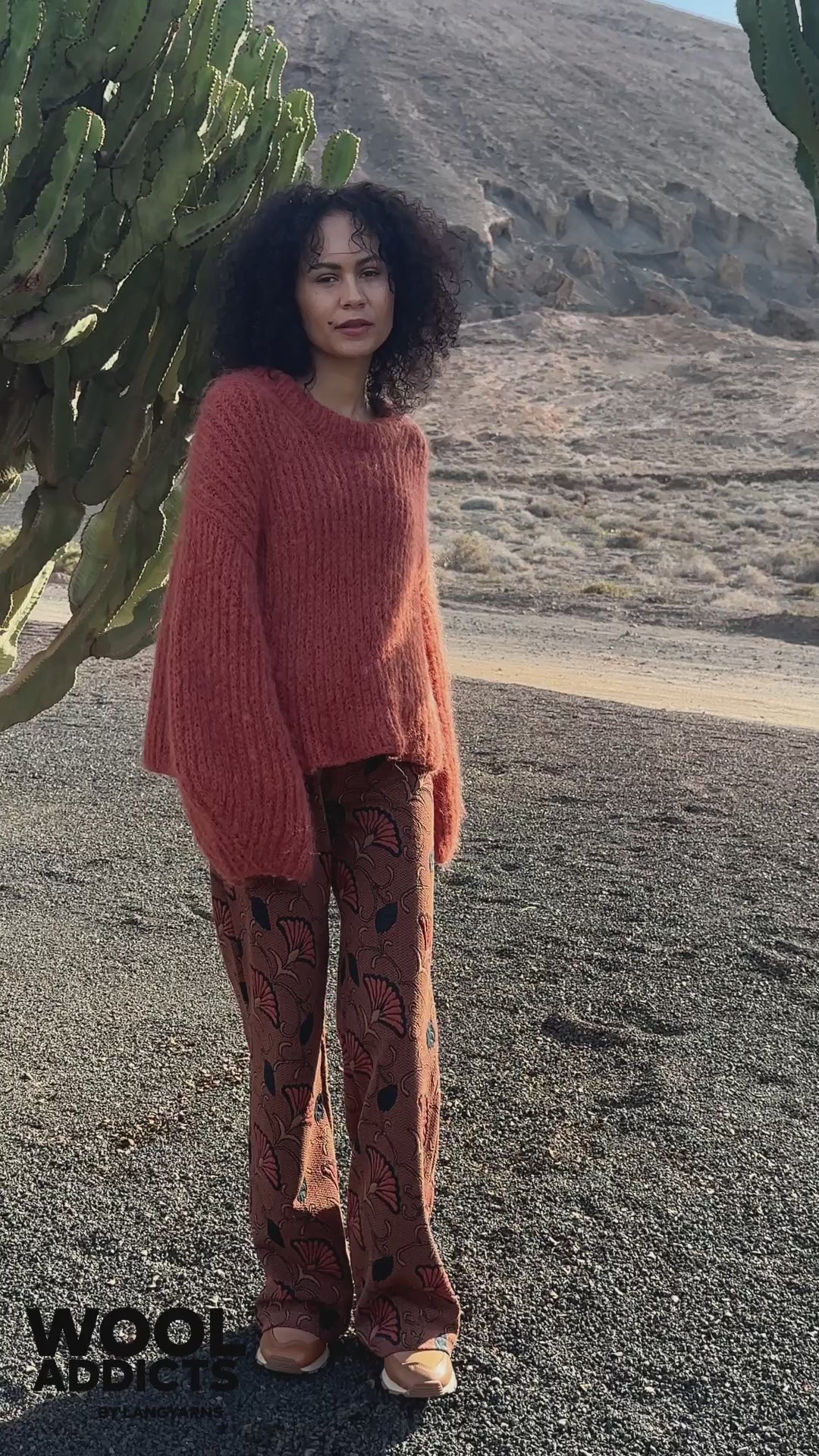 PACHAMAMA Top-down Sweater Pattern Kit in HONOR by WOOLADDICTS | WOOLADDICTS #13-016