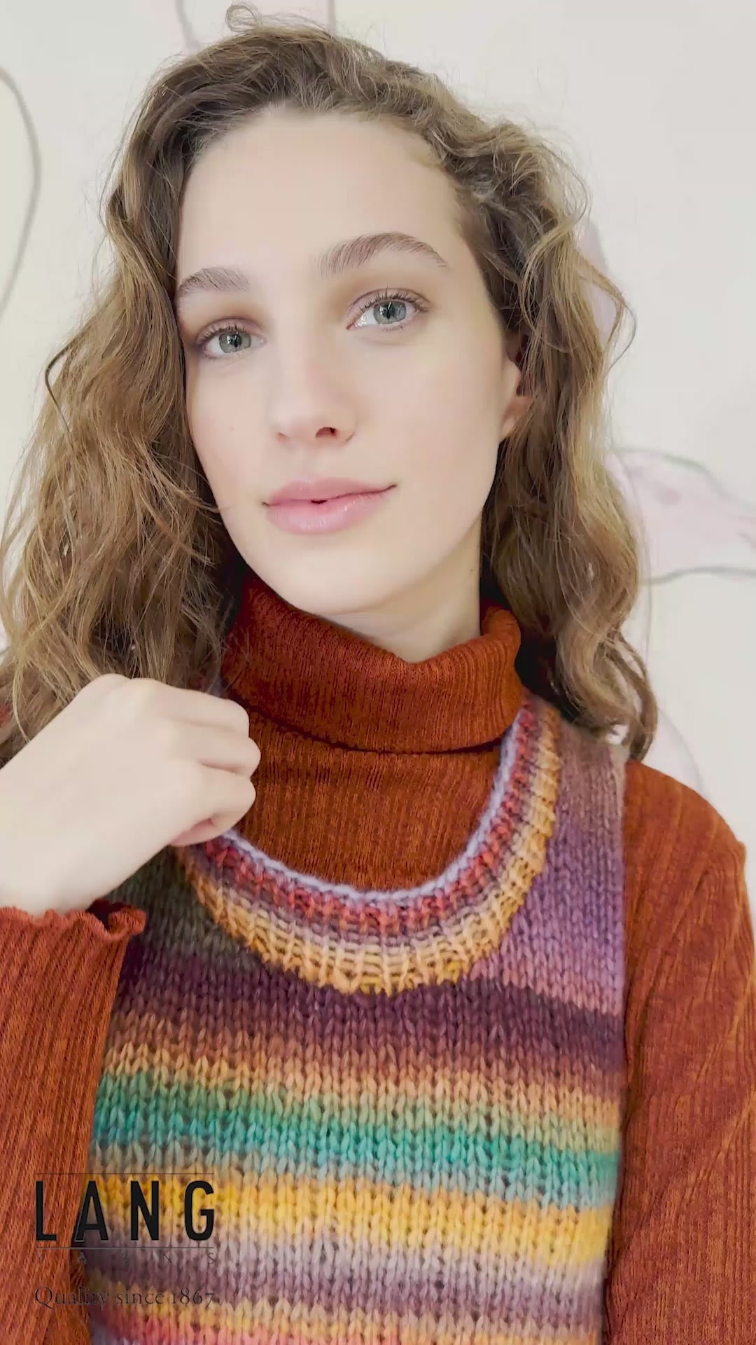 ADELAIDE Dress Pattern Kit in CLOUD by LANGYARNS | Punto 73-006