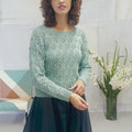BERIT Sweater Pattern Kit in NORMA by LANGYARNS | Fatto a Mano 284-006