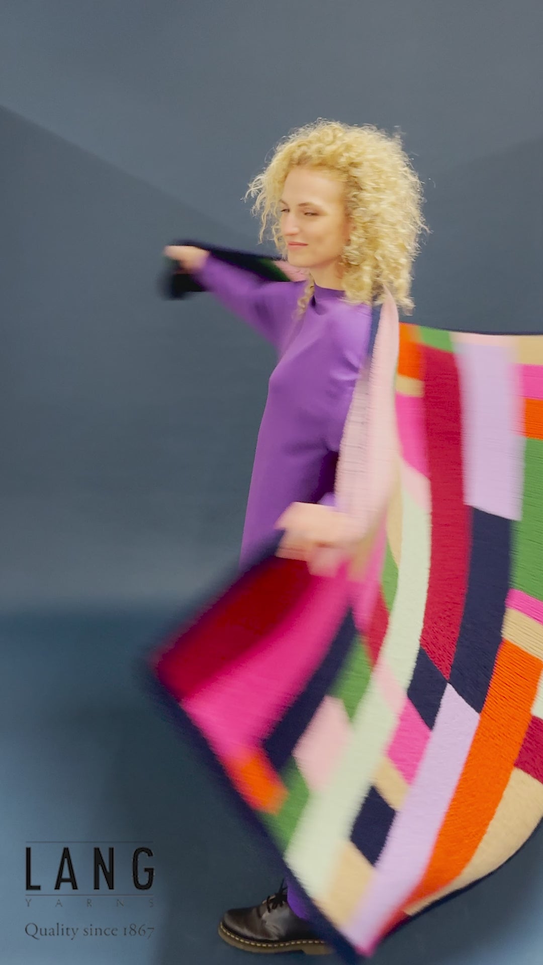 UMA Blanket Pattern Kit in PROMISE by LANGYARNS | Punto 93-009