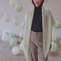 BERTINA Triangular Shawl Pattern Kit in REGINA by LANGYARNS | Fatto a Mano 278-018