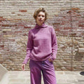 GALLERY-VISIT Sweater Pattern Kit in GLOW by WOOLADDICTS | WOOLADDICTS #16-026