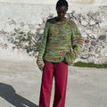SUNNY-SPIRIT Pullover Pattern Kit in MOVE 8PLY by WOOLADDICTS | Punto 86-018