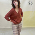 LEXI Sweater Pattern Kit in VAYA by LANGYARNS | Fatto a Mano 284-056