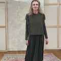 OTELIA Slipover Pattern Kit in CASHMERE LIGHT by LANGYARNS | Fatto a Mano 290-018