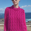 AQUA-SPLASH Slipover Pattern Kit in GLORY by WOOLADDICTS | WOOLADDICTS #11-011