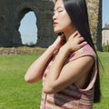 TRUE-NORTH Gilet Pattern Kit in FOOTPRINTS by WOOLADDICTS | WOOLADDICTS #14-034