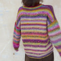 WENKE Sweater Pattern Kit in MAGNOLIA by LANGYARNS | Punto 74-006
