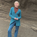 JEMIMA Cardigan Pattern Kit in DONEGAL TWEED+ by LANGYARNS | Punto 77-005