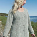 CASSIE Cardigan Pattern Kit in COTTON TWEED by LANGYARNS | Punto 90-006