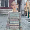 TALISE Sweater Pattern Kit in ILLUSION by LANGYARNS | Punto 91-012