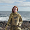 AINE Scarf Pattern Kit in DONEGAL WOOLEN SPUN by LANGYARNS | Punto 87-081