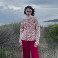 WILLOW Crochet Sweater Pattern Kit in MOSAIC by LANGYARNS | Punto 84-047