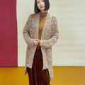 ULIA Crocheted Jacket Pattern Kit in TWISTER by LANGYARNS | Punto 95-004