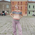 FRANCINE Slipover Pattern Kit in QUATTRO DEGRADÉ by LANGYARNS | Punto 91-001