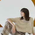 ARINA Cropped Sweater Pattern Kit in VAYA by LANGYARNS | Fatto a Mano 280-024