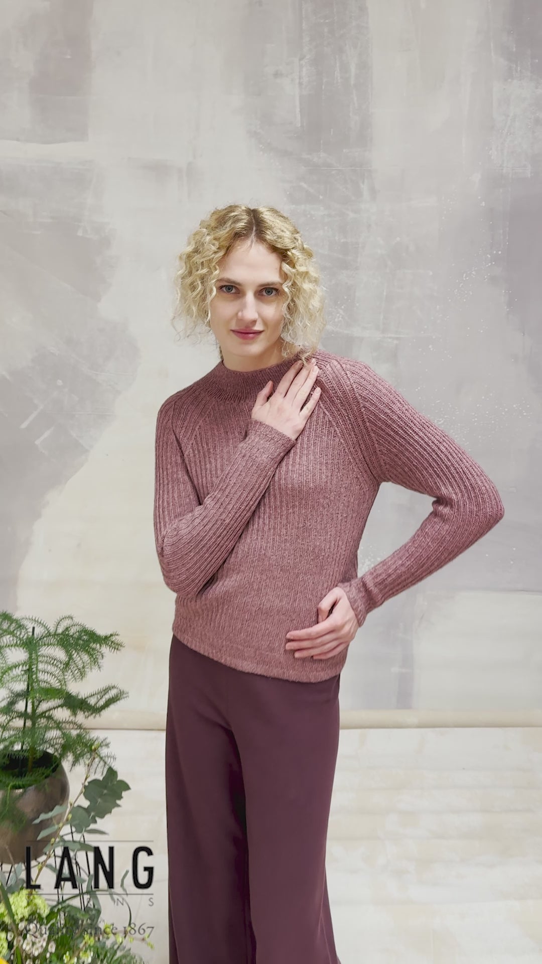 HILMA Sweater Pattern Kit in NOMAD by LANGYARNS | Fatto a Mano 290-050