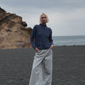 PHILIPPA Sweater Pattern Kit in DONEGAL TWEED+ by LANGYARNS | Punto 77-007