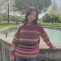 SWEATER Pattern Kit in CLOUD by LANGYARNS | Punto 45-005