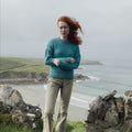 IMOGEN Sweater Pattern Kit in DONEGAL WOOLEN SPUN by LANGYARNS | Punto 87-147