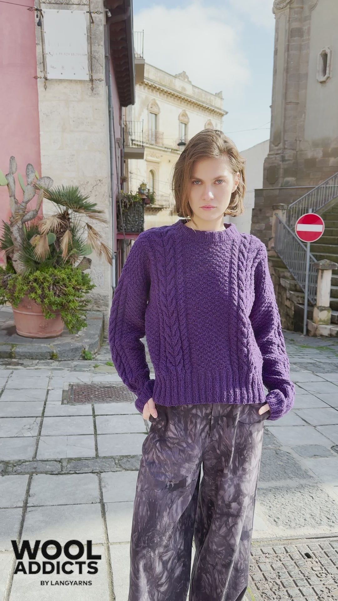 CROSSING Sweater Pattern Kit in SPIRIT by WOOLADDICTS | WOOLADDICTS #17-010