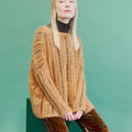 GLADIS Sweater Pattern Kit in LACE by LANGYARNS | Fatto a Mano 286-002