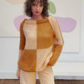 GEMMA Sweater raglan Pattern Kit in MOHAIR LUXE by LANGYARNS | Fatto a Mano 288-009