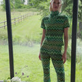 MORNING-MEDITATION Crochet Bandana Pattern Kit in FOOTPRINTS by WOOLADDICTS | WOOLADDICTS #14-024