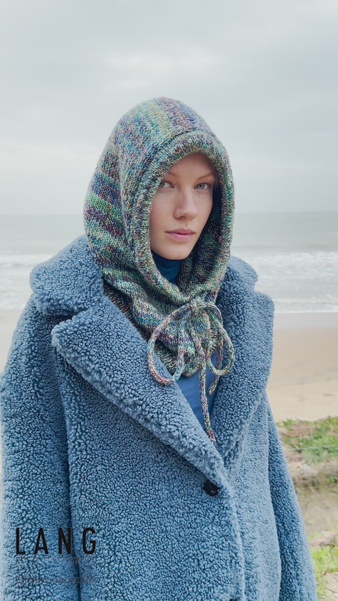 GINEVRA Hooded-hat Pattern Kit in PRISMA by LANGYARNS | Punto 96-006