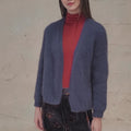 JASMIN Cardigan Pattern Kit in CASHMERE LIGHT by LANGYARNS | Punto 60-011