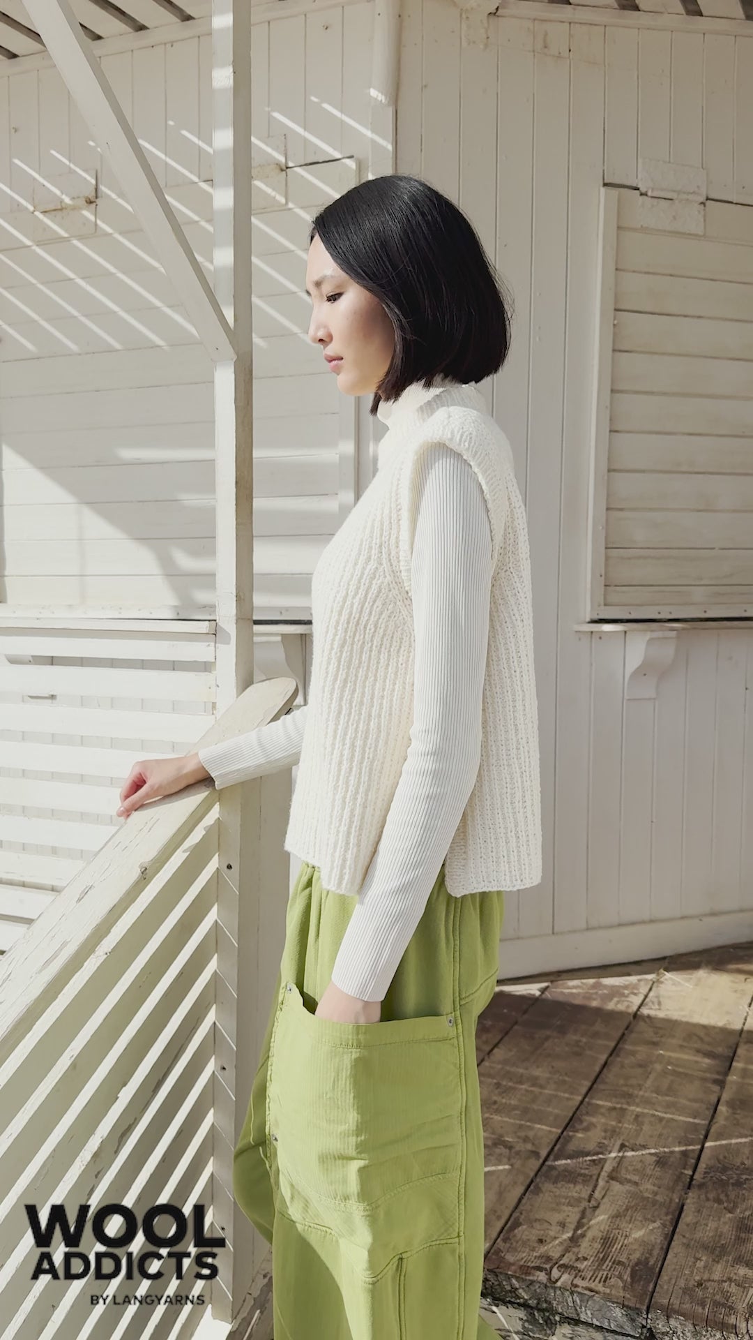 SOFT-GLOW Vest Pattern Kit in SPIRIT by WOOLADDICTS | WOOLADDICTS #17-020