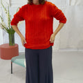 NELLNA Sweater Pattern Kit in ANANAS by LANGYARNS | Fatto a Mano 284-025