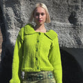 HIDDEN-OASIS Cardigan Pattern Kit in GLORY by WOOLADDICTS | WOOLADDICTS #13-007