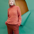 WASILIA Sweater Pattern Kit in PHOENIX by LANGYARNS | Fatto a Mano 286-008