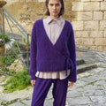 LOCAL-FAVOURITE Wrap Jacket Pattern Kit in DESIRE by WOOLADDICTS | WOOLADDICTS #17-013