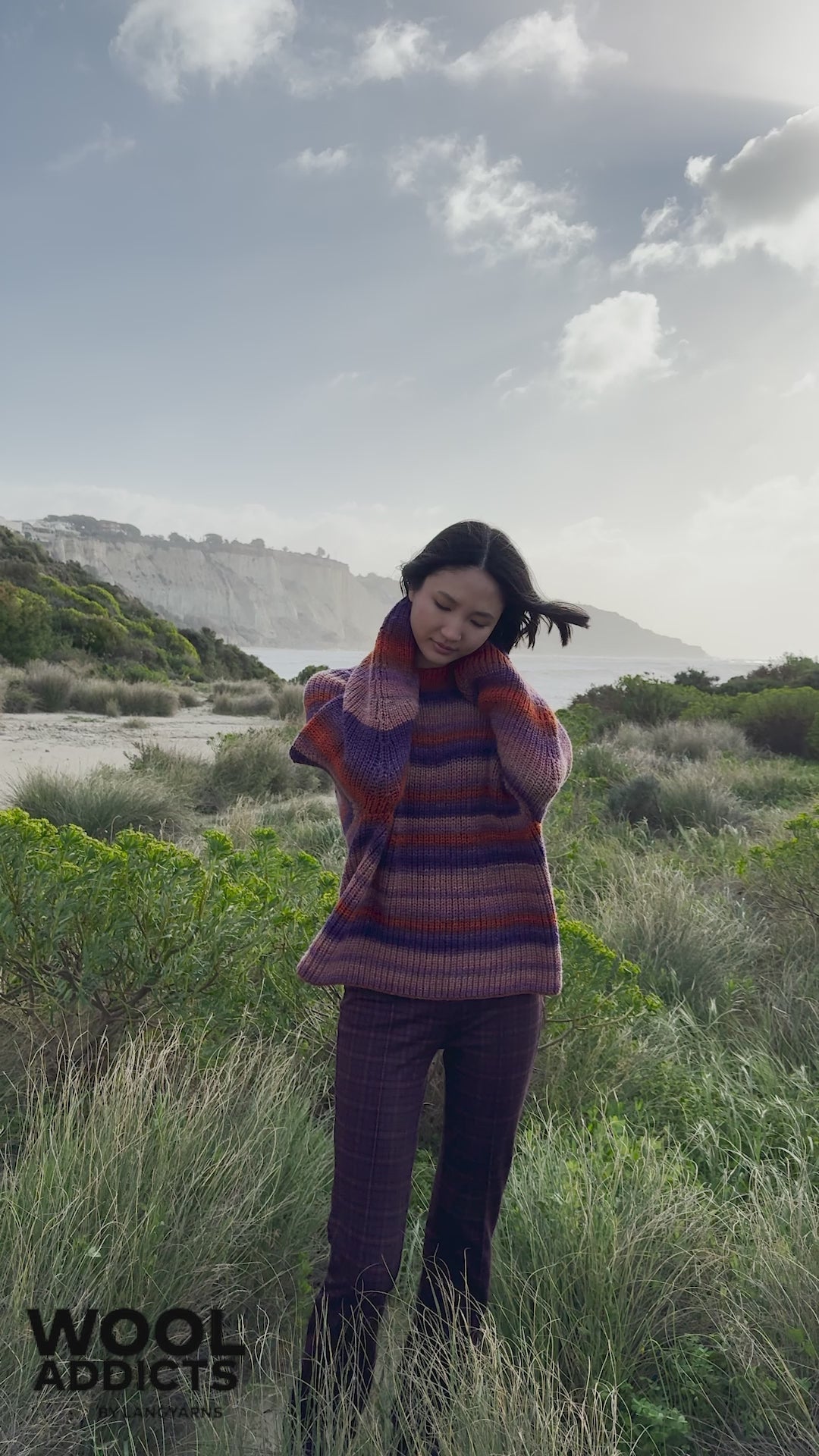 HOME-PORT Sweater Pattern Kit in MOVE 6 PLY by WOOLADDICTS | WOOLADDICTS #17-034