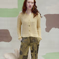 ANUK Cardigan Pattern Kit in CLASSIC SILK by LANGYARNS | Fatto a Mano 290-023