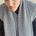 POLINA Scarf Pattern Kit in CASHMERE PREMIUM by LANGYARNS | Punto 78-016