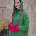 SUE Hand-warmer Pattern Kit in PHOENIX by LANGYARNS | Punto 65-009