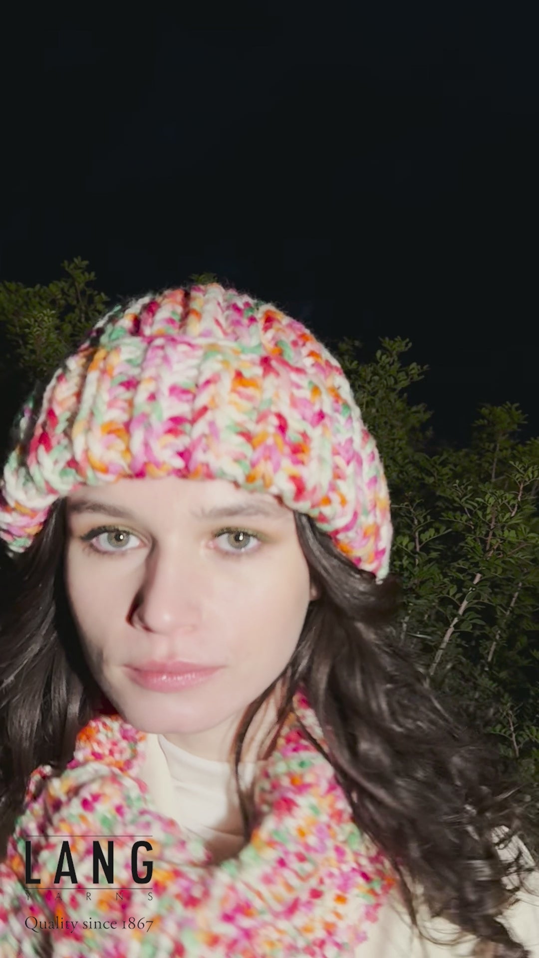 EUGENIE Hat Pattern Kit in MOSAIC by LANGYARNS | Punto 84-045