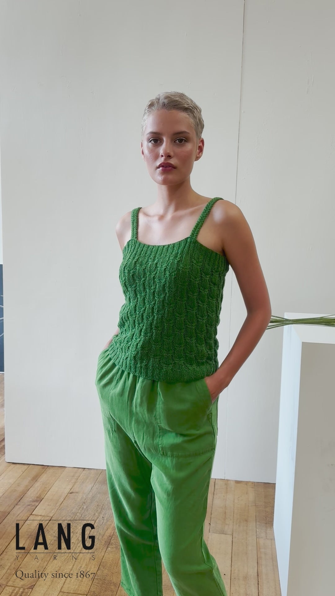URTE Top Pattern Kit in ANANAS by LANGYARNS | Fatto a Mano 284-047