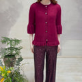 MAELLE Cardigan Pattern Kit in MOHAIR21 by LANGYARNS | Fatto a Mano 290-052