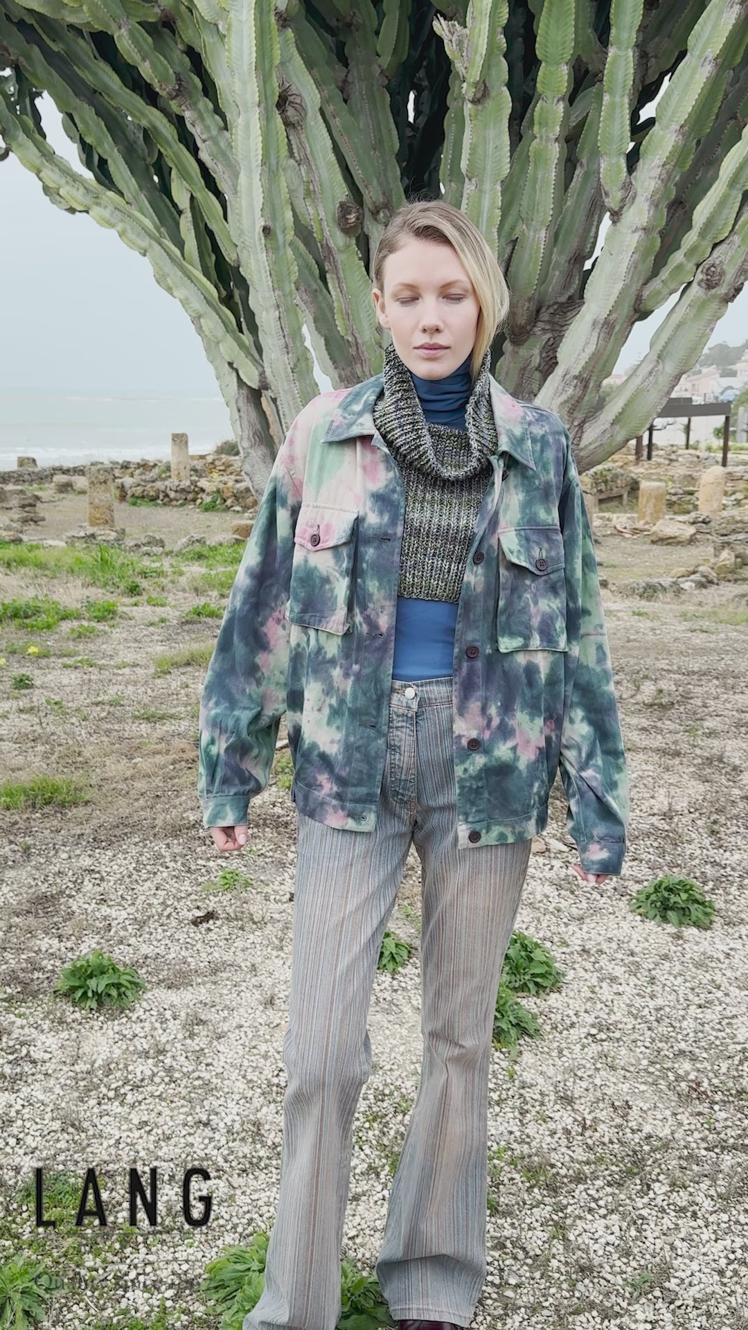 GRIS Collar Pattern Kit in PRISMA by LANGYARNS | Punto 96-005