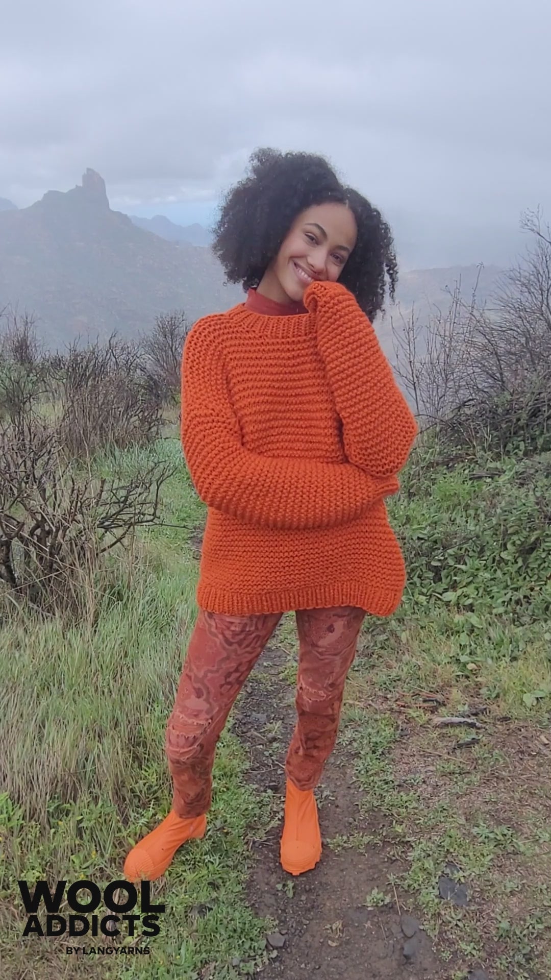 STAND-LIKE-STONE Sweater Pattern Kit in MEMORY by WOOLADDICTS | WOOLADDICTS #11-012