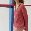 OCTAVIA Sweater Pattern Kit in OCEANIA by LANGYARNS | Fatto a Mano 280-019