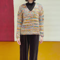 RAVENNA Sweater Pattern Kit in TWISTER by LANGYARNS | Punto 95-003