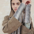 KAREN Crochet Scarf Pattern Kit in MAGNOLIA by LANGYARNS | Punto 74-004