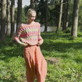 ZINZI Sweater Pattern Kit in ILLUSION by LANGYARNS | Punto 81-002
